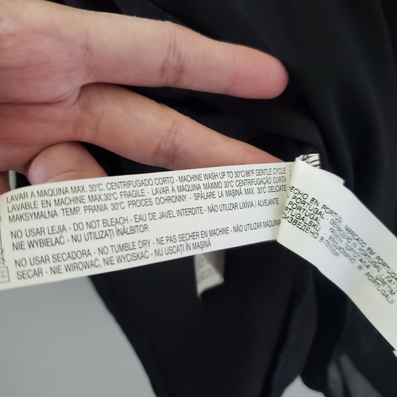 ZARA Trafaluc asymmetrical one shoulder blouse - Picture 8 of 9